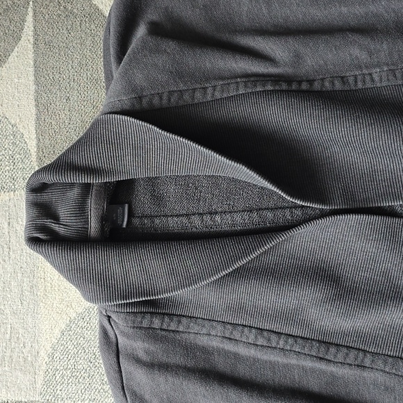 Gray Open Front Cardigan - Picture 2 of 5